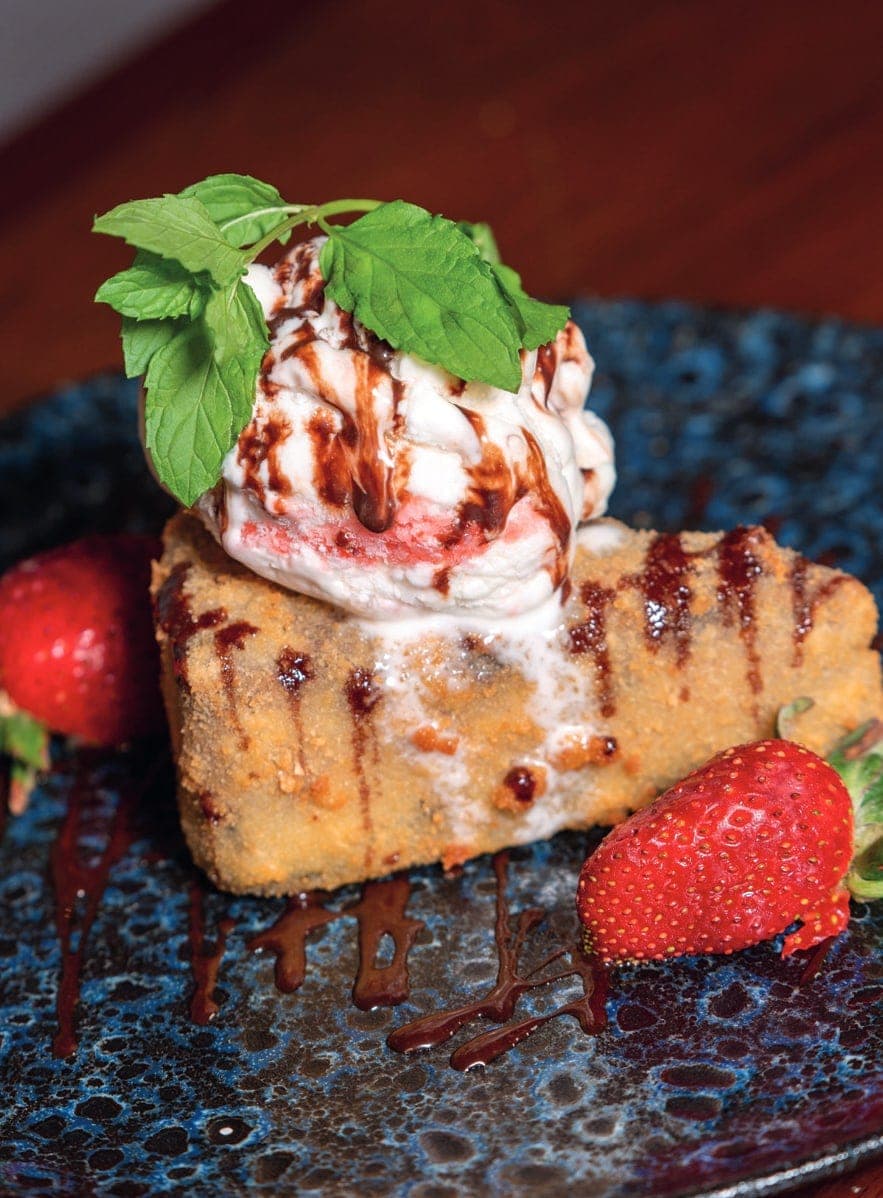 Cheese Cake Frito de Nutella