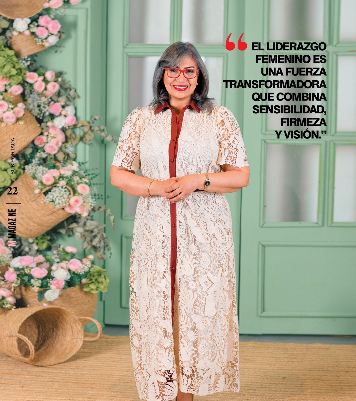 «El liderazgo femenino es una fuerza transformadora que combina sensibilidad, firmeza y visión.»
